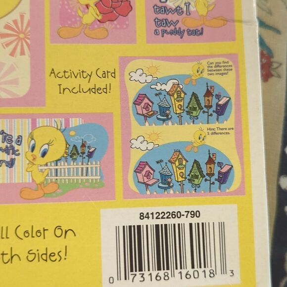 Tweety Bird Warner Brothers vintage Valentine's Day card box set NIP Y2K - Picture 4 of 6